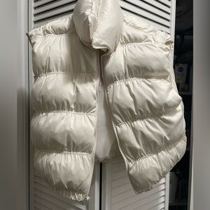 Wild Fable Off-White Puffer Vest